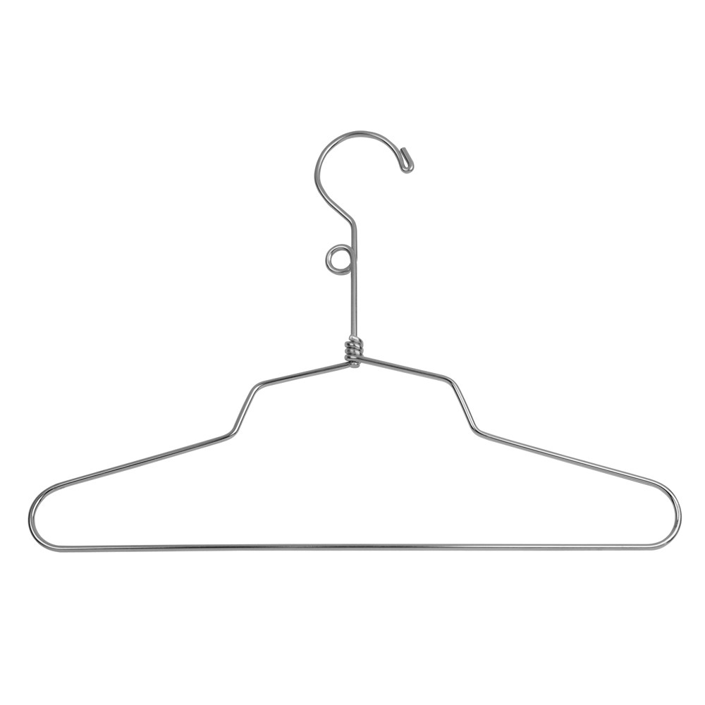 Chrome Steel Blouse/Dress Hanger/Loop Hook 12