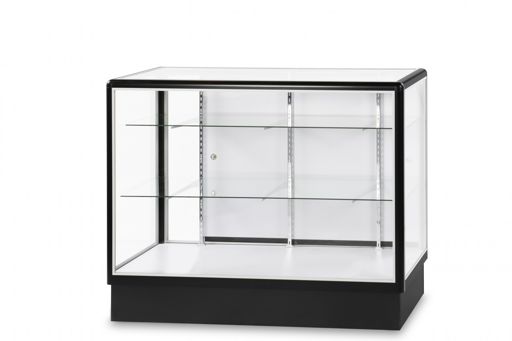 Aluminum Full Vision Glass Showcase 70x20x38 Wholesale Showcases